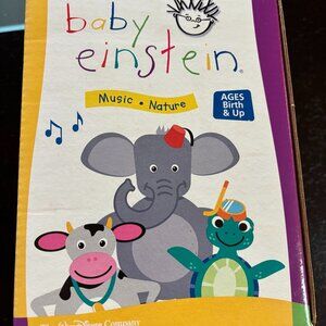 Disney Baby Einstein Collection 2 Dvds Music And Nature Box Set Of 9